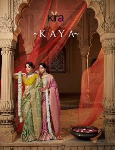 KIRA KAYA 6101 TO 6110 DESIGNER SAREE WHOLESALER IN SURAT